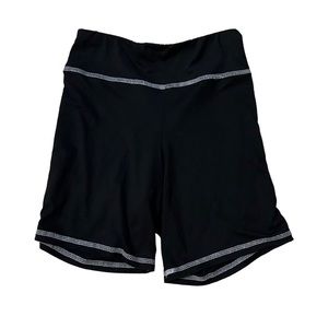 Fitz + Eddi Black 6.5” Inseam Biker Shorts Women’s Medium